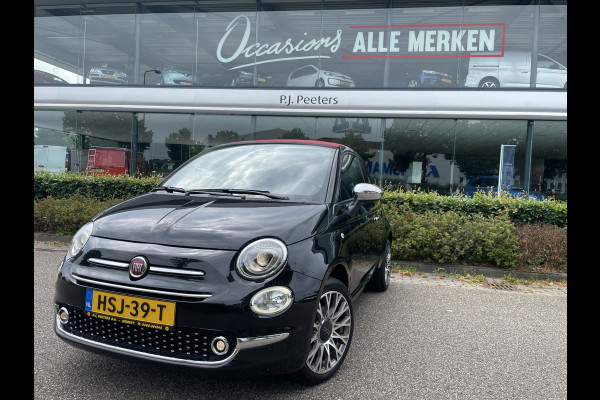 Fiat 500C 1.2 Lounge cabrio Airco - Cruise control - parkeersensoren achter - open dak - mistlampen voor - Multifunctioneel stuurwiel - Navigatie full map