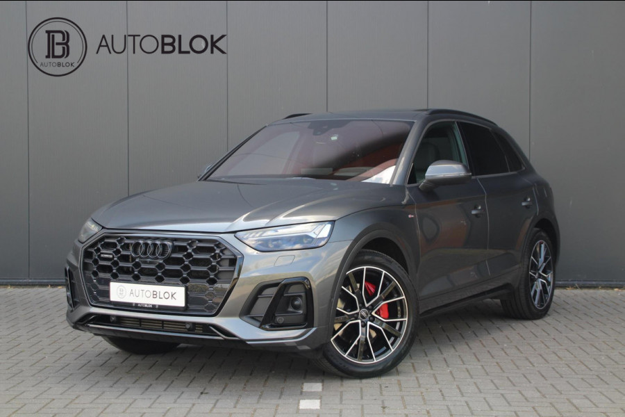 Audi Q5 55 TFSI e S-line | Pano | B&O | Trekhaak | Head-Up | Memory