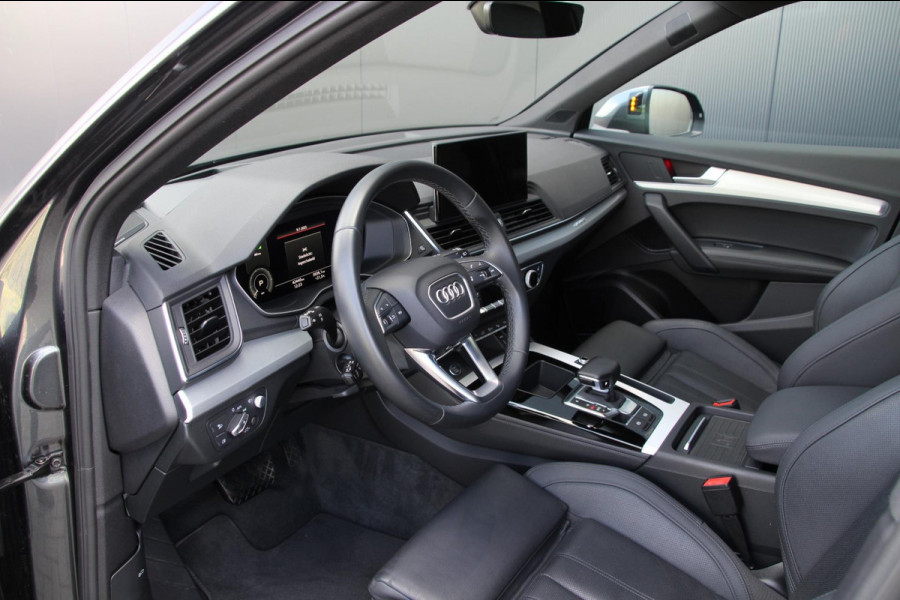 Audi Q5 55 TFSI e S-line | Pano | B&O | Trekhaak | Head-Up | Memory