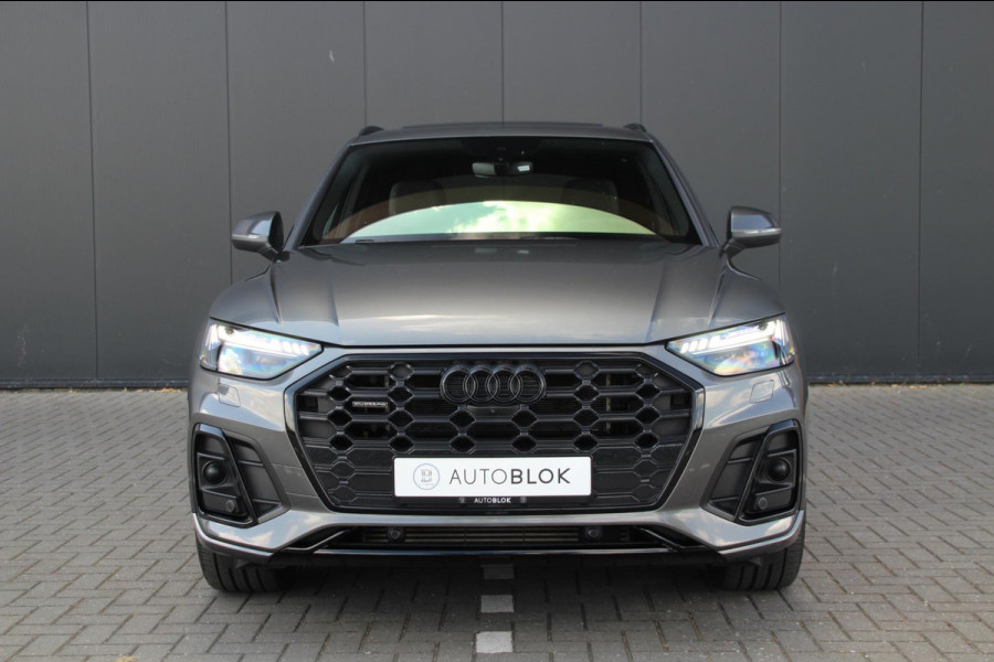 Audi Q5 55 TFSI e S-line | Pano | B&O | Trekhaak | Head-Up | Memory