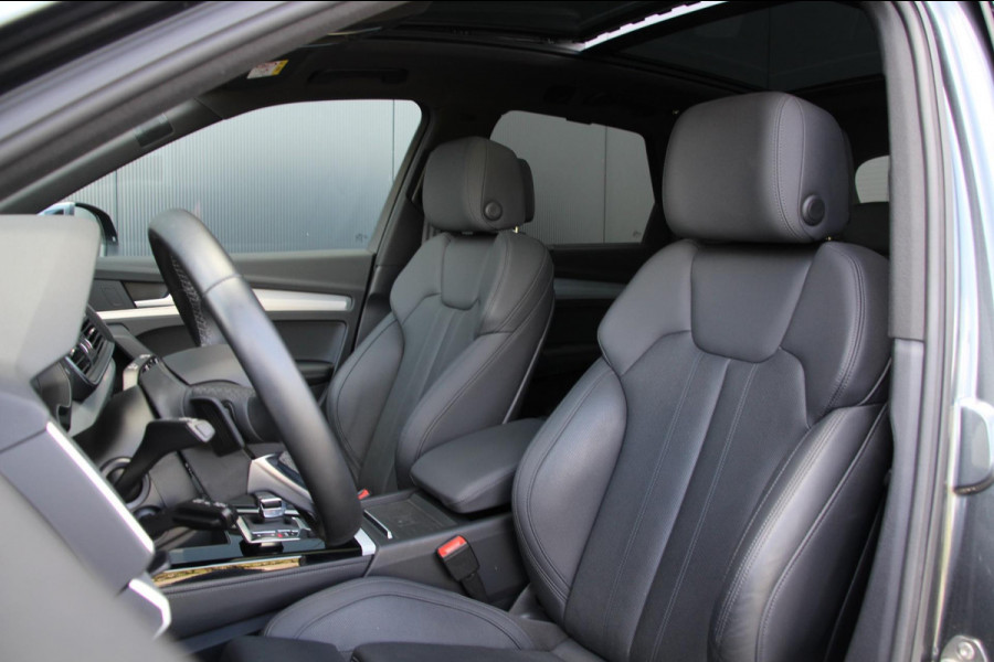 Audi Q5 55 TFSI e S-line | Pano | B&O | Trekhaak | Head-Up | Memory
