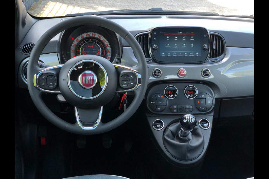 Fiat 500 1.0 Hybrid Lounge Plus | Pano, Carplay/Android, Clima, Cruise, DAB | Onderhoudshistorie |