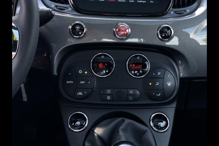 Fiat 500 1.0 Hybrid Lounge Plus | Pano, Carplay/Android, Clima, Cruise, DAB | Onderhoudshistorie |