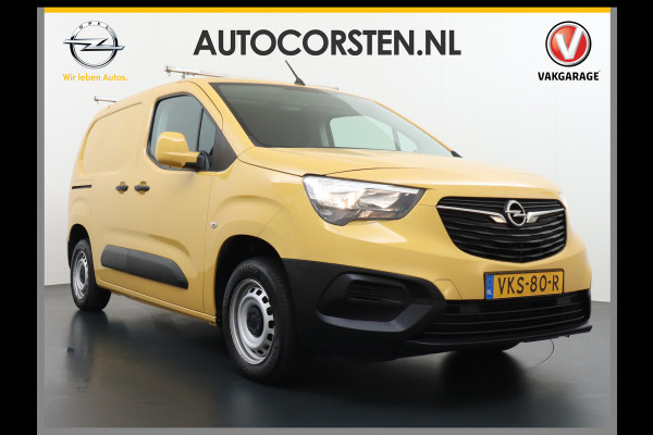 Opel Combo 1.5CDTI EURO6 9x Op voorraad! 3-Persoons Airco Cruise Control Bluetooth Elektr.ramen Elektr.spiegels+Verwarmd Centr.Vergr+ab. L1 Schuifdeur Betonplex vloer Lat om Lat betimmering super nette origineel Nederlands geleverde auto!