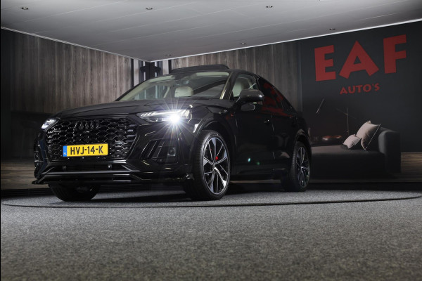 Audi Q5 Sportback 55 TFSI e SQ5 Look / Head Up / B&O / Carbon / Memory / Elek Stoelen / Stoelverkoeling / 360 Camera / Matrix / 21