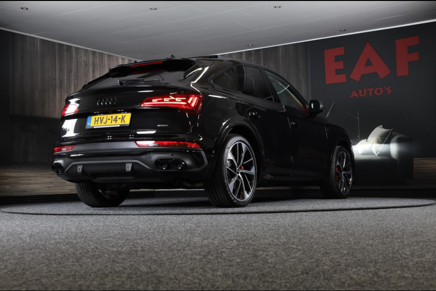 Audi Q5 Sportback 55 TFSI e SQ5 Look / Head Up / B&O / Carbon / Memory / Elek Stoelen / Stoelverkoeling / 360 Camera / Matrix / 21
