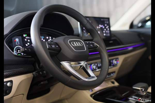 Audi Q5 Sportback 55 TFSI e SQ5 Look / Head Up / B&O / Carbon / Memory / Elek Stoelen / Stoelverkoeling / 360 Camera / Matrix / 21