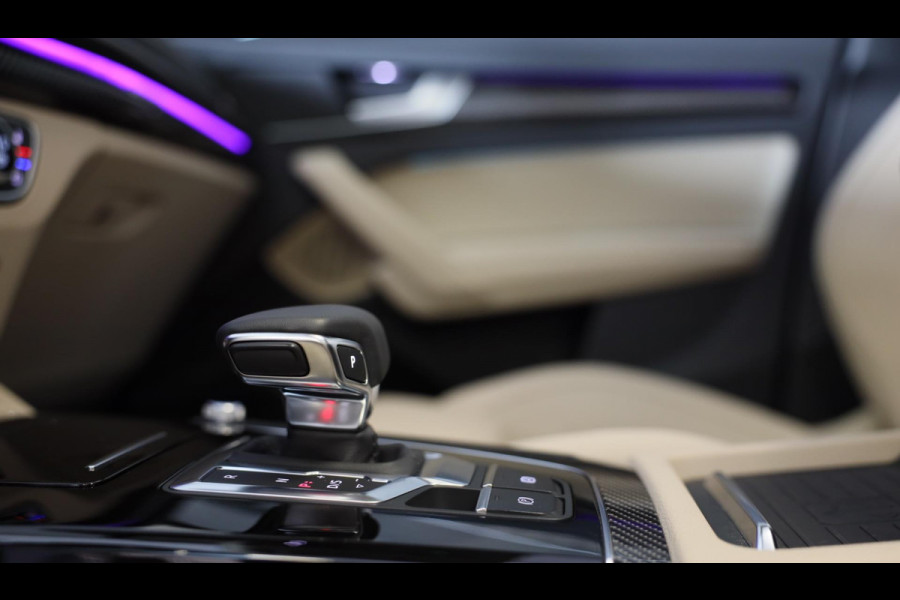 Audi Q5 Sportback 55 TFSI e SQ5 Look / Head Up / B&O / Carbon / Memory / Elek Stoelen / Stoelverkoeling / 360 Camera / Matrix / 21