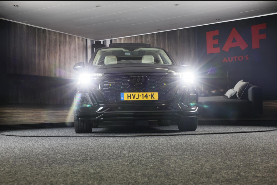 Audi Q5 Sportback 55 TFSI e SQ5 Look / Head Up / B&O / Carbon / Memory / Elek Stoelen / Stoelverkoeling / 360 Camera / Matrix / 21