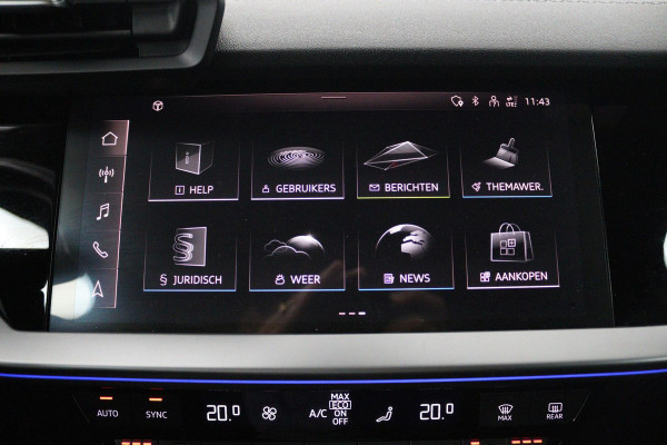 Audi A3 Sportback 35 TFSI S edition (PARKEERSENSOREN, ACHTERUITRIJCAMERA, STOELVERWARMING, SFEERVERLICHTING, NAVIGATIE, NL-AUTO)