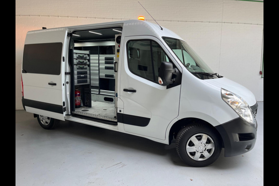 Renault Master Servicewagen T35 2.3 dCi 145pk euro6 L2H2 BOTT Inrichting, Victron omvormer, Standkachel, Trekhaak, RIJKLAARPRIJS!