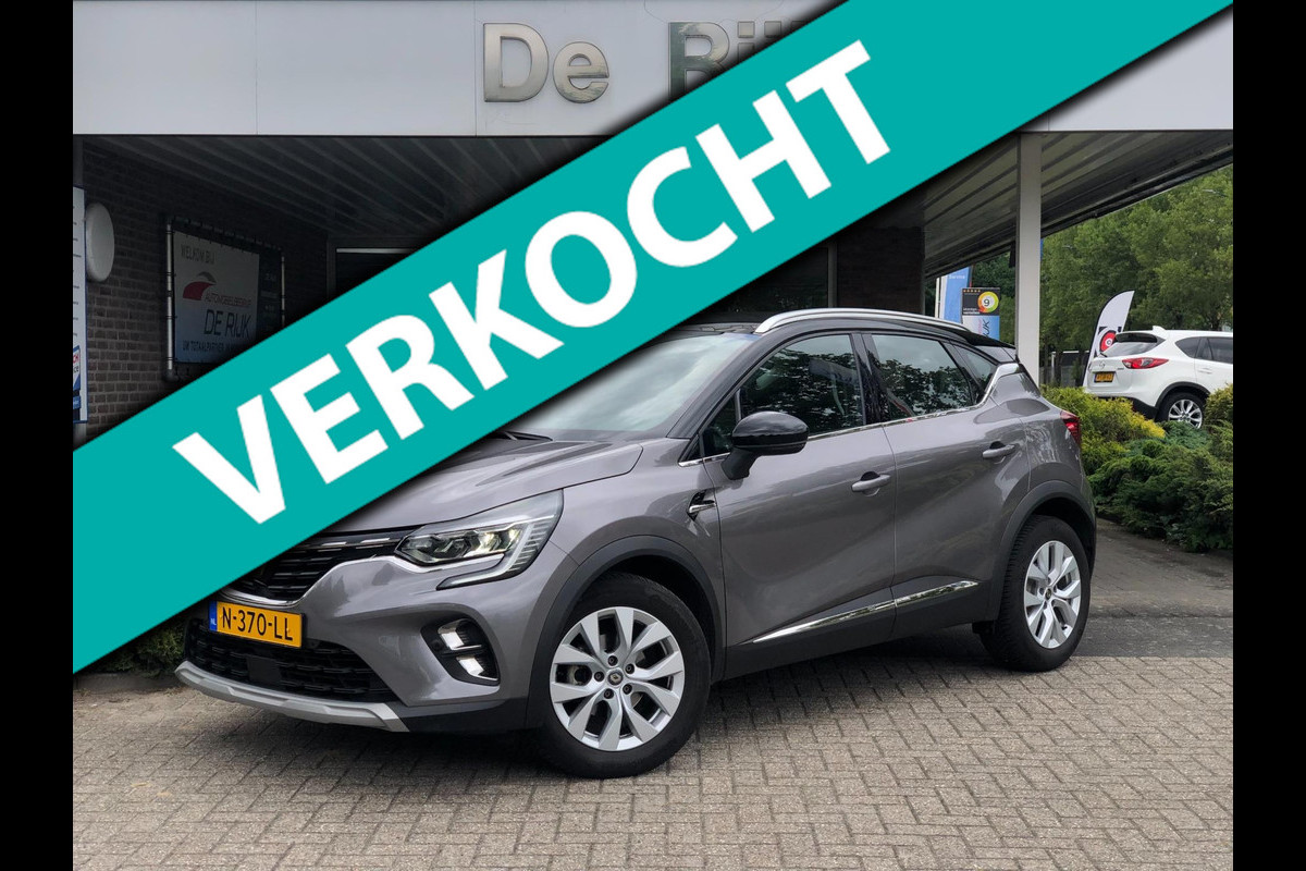 Renault Captur 1.3 TCe 140 Intens | Navi, Camera, Stoelverw., Climate, Cruise, Half leder, Afn. Trekhaak,
