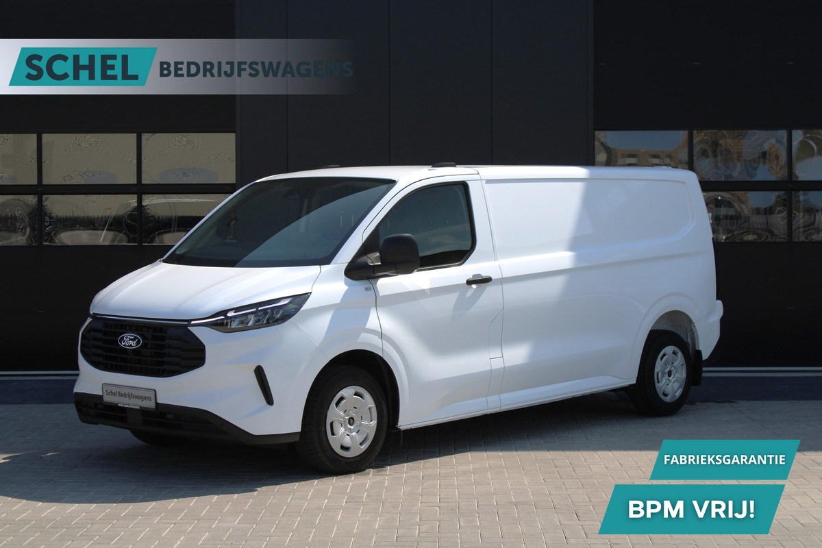 Ford Transit Custom 300 2.0 TDCI L2H1 Trend 136pk - Carplay - Android - LED koplampen - Verwarmd stuurwiel - Stoelverwarming - 70l tank - Rijklaar Ford Transit Custom 300 2.0 TDCI L2H1 Trend 136pk - Carplay - Android - LED koplampen - Verwarmd stuurwiel - Stoelverwarming - 70l tank - Rijklaar