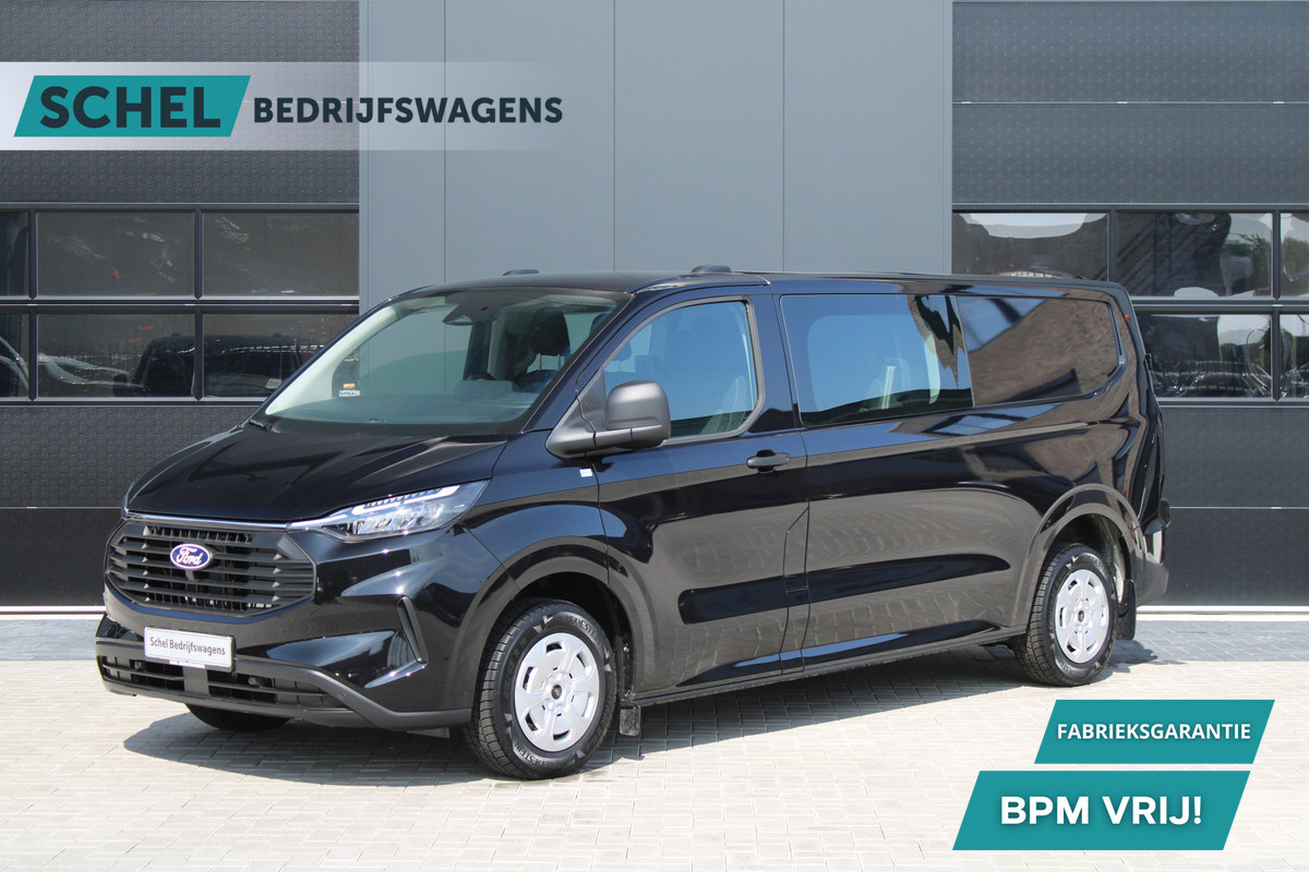 Ford Transit Custom 320 2.0 TDCI L2H1 Trend DC 136pk - Carplay - Android - Camera - Trekhaak - LED koplampen - Stoelverwarming - Draadloos laden - R