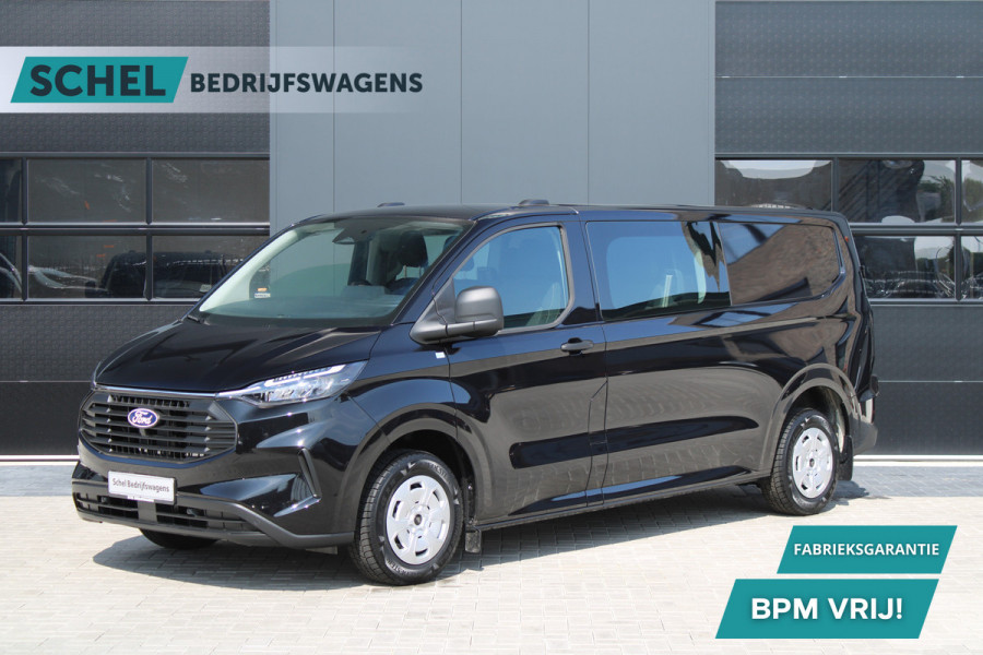 Ford Transit Custom 320 2.0 TDCI L2H1 Trend DC 136pk - Carplay - Android - Camera - Trekhaak - LED koplampen - Stoelverwarming - Draadloos laden - R