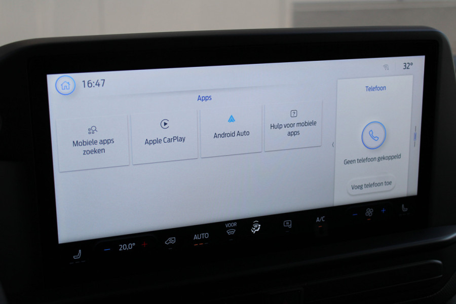 Ford Transit Custom 320 2.0 TDCI L2H1 Trend DC 136pk - Carplay - Android - Camera - Trekhaak - LED koplampen - Stoelverwarming - Draadloos laden - R