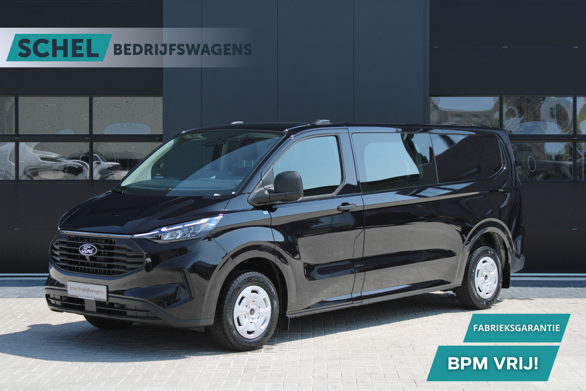 Ford Transit Custom 320 2.0 TDCI L2H1 Trend DC 136pk - Carplay - Android - Camera - Trekhaak - LED koplampen - Stoelverwarming - Draadloos laden - R
