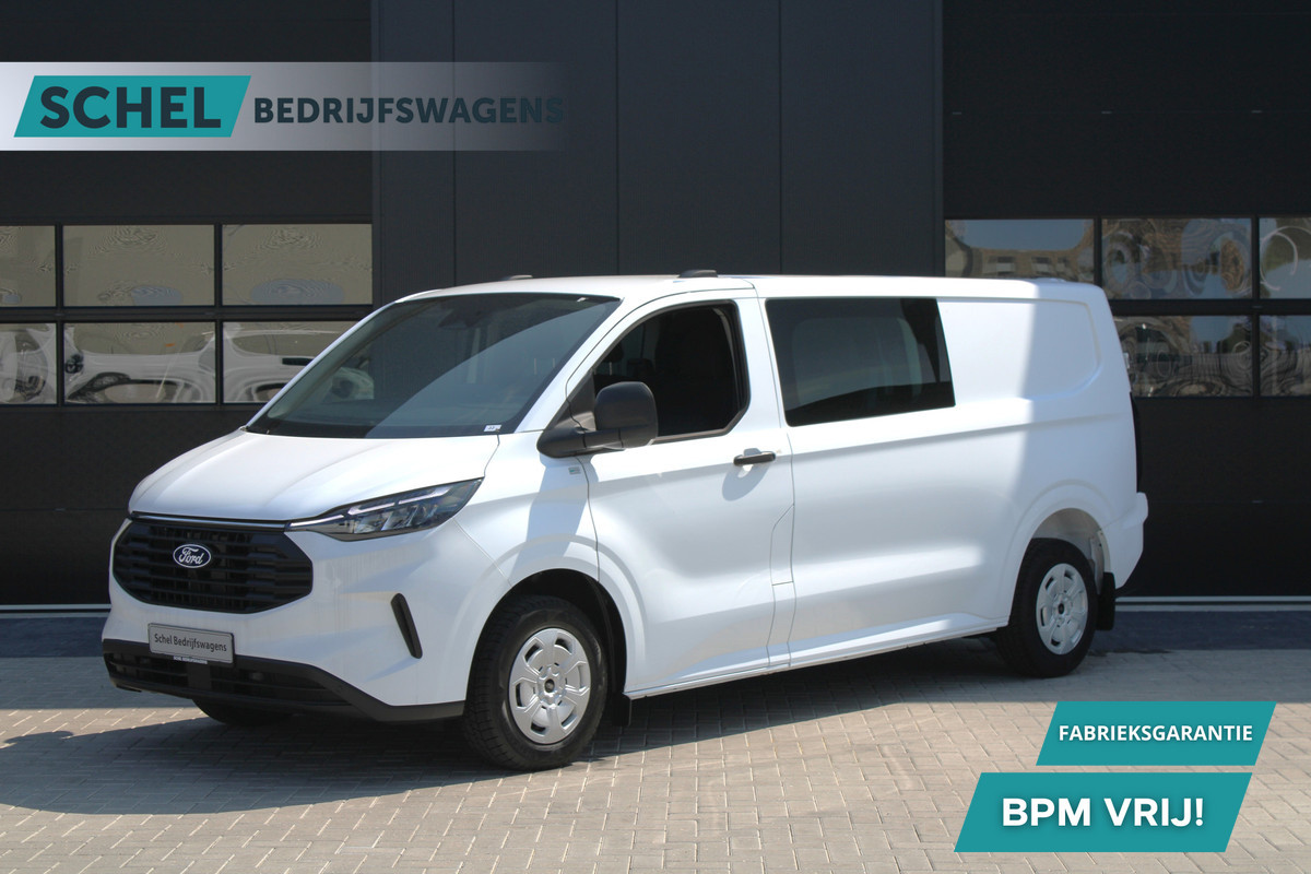 Ford Transit Custom 320 2.0 TDCI L2H1 Trend DC 136pk - Carplay - Android - Camera - Trekhaak - LED koplampen - Stoelverwarming - Draadloos laden - R Ford Transit Custom 320 2.0 TDCI L2H1 Trend DC 136pk - Carplay - Android - Camera - Trekhaak - LED koplampen - Stoelverwarming - Draadloos laden - R