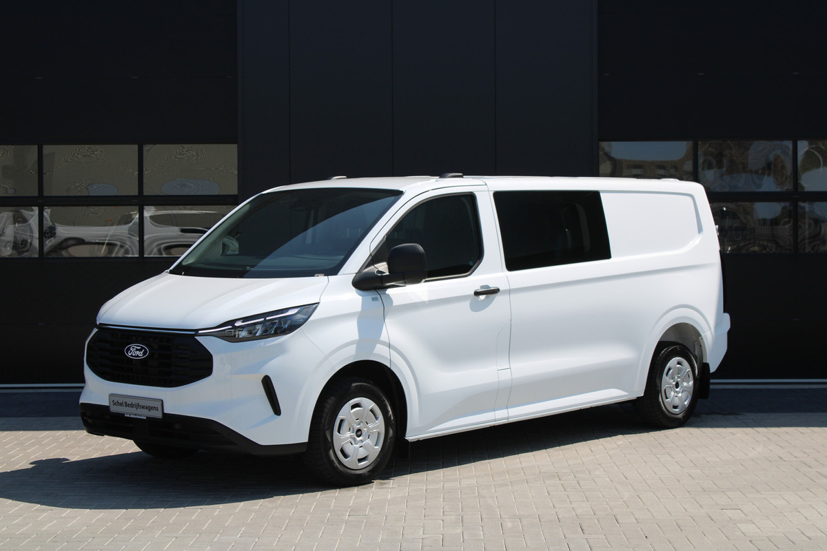 Ford Transit Custom 320 2.0 TDCI L2H1 Trend DC 136pk - Carplay - Android - Camera - Trekhaak - LED koplampen - Stoel + Stuurverwarming - Rijklaar Ford Transit Custom 320 2.0 TDCI L2H1 Trend DC 136pk - Carplay - Android - Camera - Trekhaak - LED koplampen - Stoel + Stuurverwarming - Rijklaar