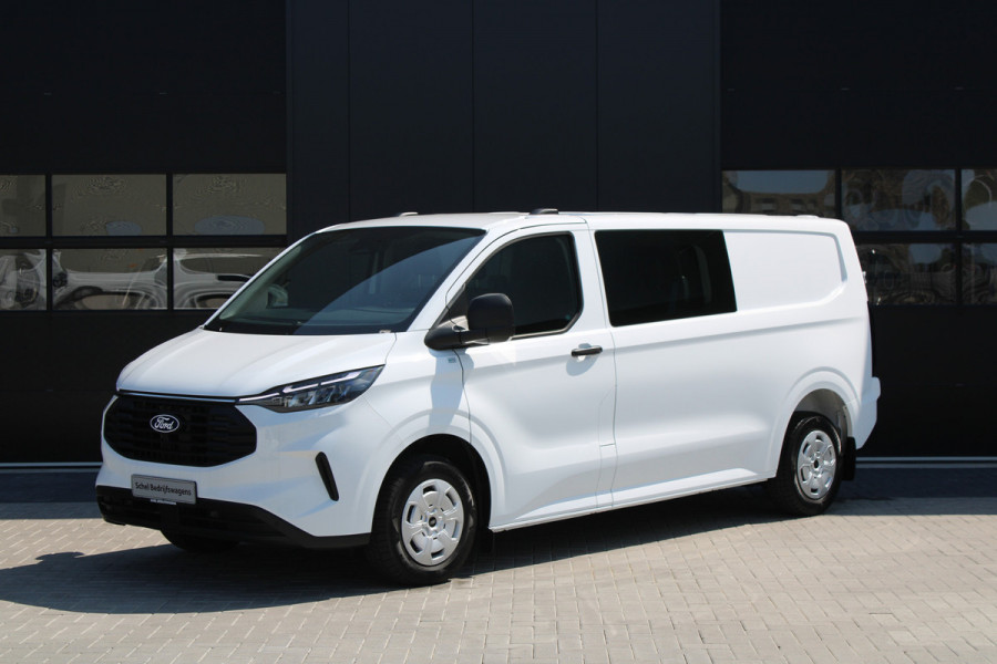 Ford Transit Custom 320 2.0 TDCI L2H1 Trend DC 136pk - Carplay - Android - Camera - Trekhaak - LED koplampen - Stoel + Stuurverwarming - Rijklaar