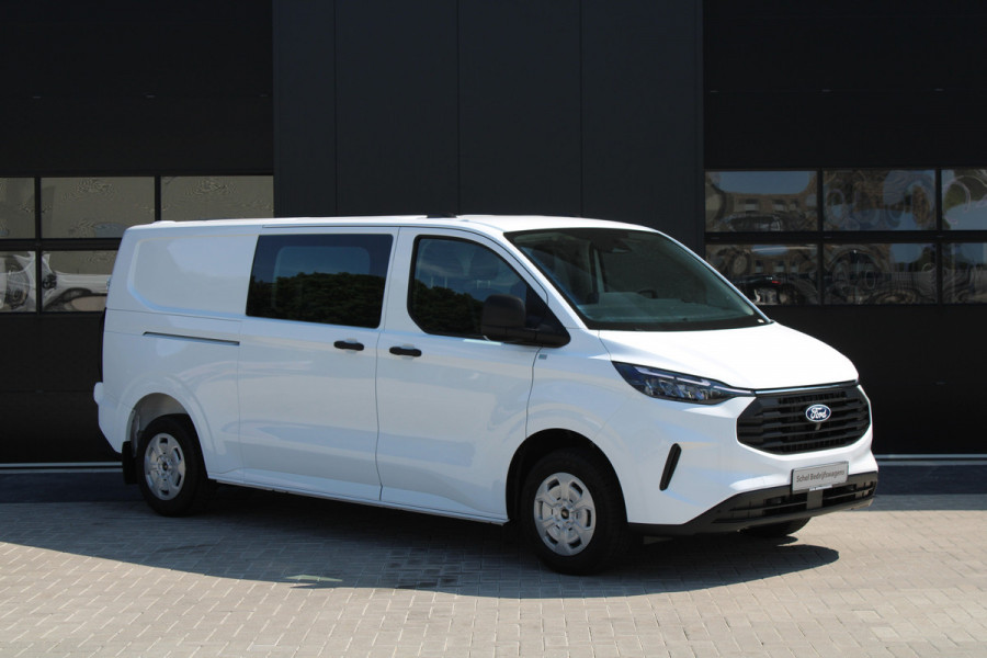 Ford Transit Custom 320 2.0 TDCI L2H1 Trend DC 136pk - Carplay - Android - Camera - Trekhaak - LED koplampen - Stoel + Stuurverwarming - Rijklaar