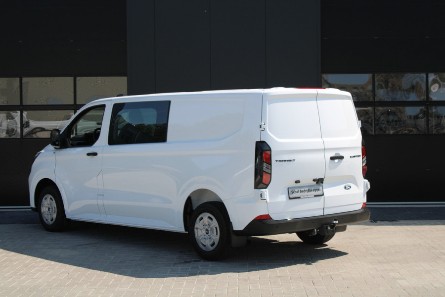 Ford Transit Custom 320 2.0 TDCI L2H1 Trend DC 136pk - Carplay - Android - Camera - Trekhaak - LED koplampen - Stoel + Stuurverwarming - Rijklaar