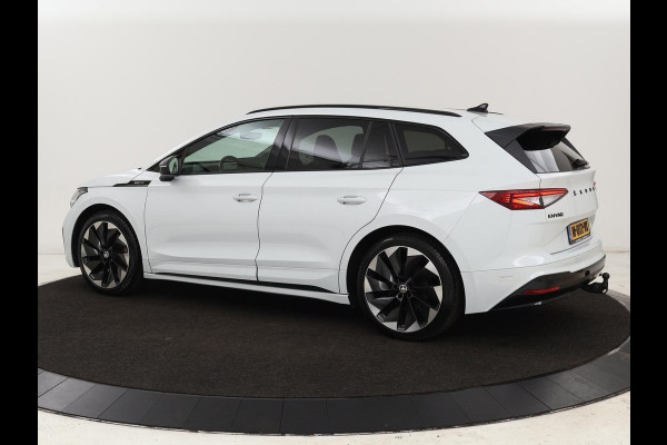 Škoda ENYAQ iV 80 Sportline | Stoelverwarming | Adaptive cruise | Trekhaak | Camera | Matrix LED | Carplay | Leder/Alcantara | Keyless | Stuurverwarming