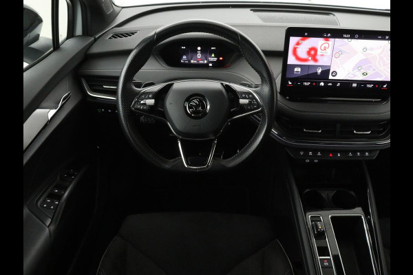 Škoda ENYAQ iV 80 Sportline | Stoelverwarming | Adaptive cruise | Trekhaak | Camera | Matrix LED | Carplay | Leder/Alcantara | Keyless | Stuurverwarming