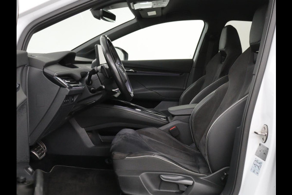 Škoda ENYAQ iV 80 Sportline | Stoelverwarming | Adaptive cruise | Trekhaak | Camera | Matrix LED | Carplay | Leder/Alcantara | Keyless | Stuurverwarming