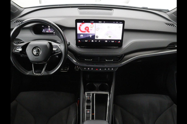 Škoda ENYAQ iV 80 Sportline | Stoelverwarming | Adaptive cruise | Trekhaak | Camera | Matrix LED | Carplay | Leder/Alcantara | Keyless | Stuurverwarming