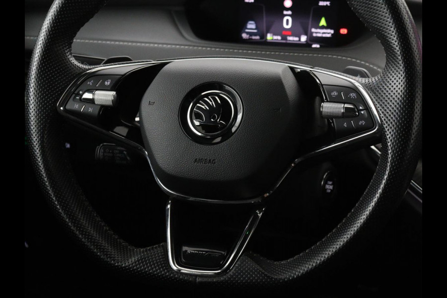 Škoda ENYAQ iV 80 Sportline | Stoelverwarming | Adaptive cruise | Trekhaak | Camera | Matrix LED | Carplay | Leder/Alcantara | Keyless | Stuurverwarming