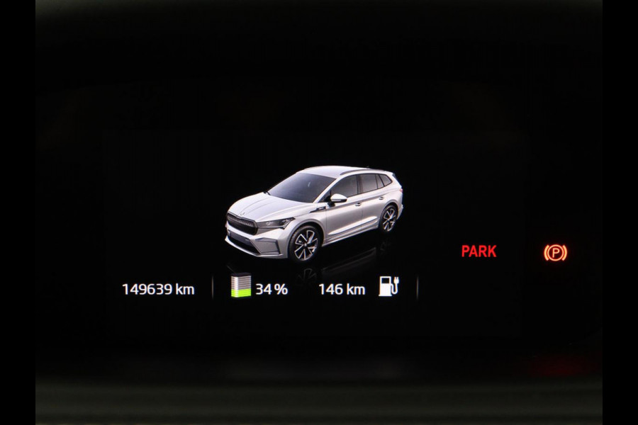 Škoda ENYAQ iV 80 Sportline | Stoelverwarming | Adaptive cruise | Trekhaak | Camera | Matrix LED | Carplay | Leder/Alcantara | Keyless | Stuurverwarming