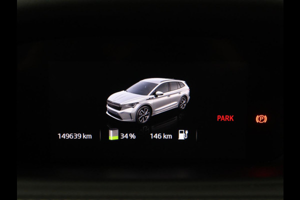 Škoda ENYAQ iV 80 Sportline | Stoelverwarming | Adaptive cruise | Trekhaak | Camera | Matrix LED | Carplay | Leder/Alcantara | Keyless | Stuurverwarming