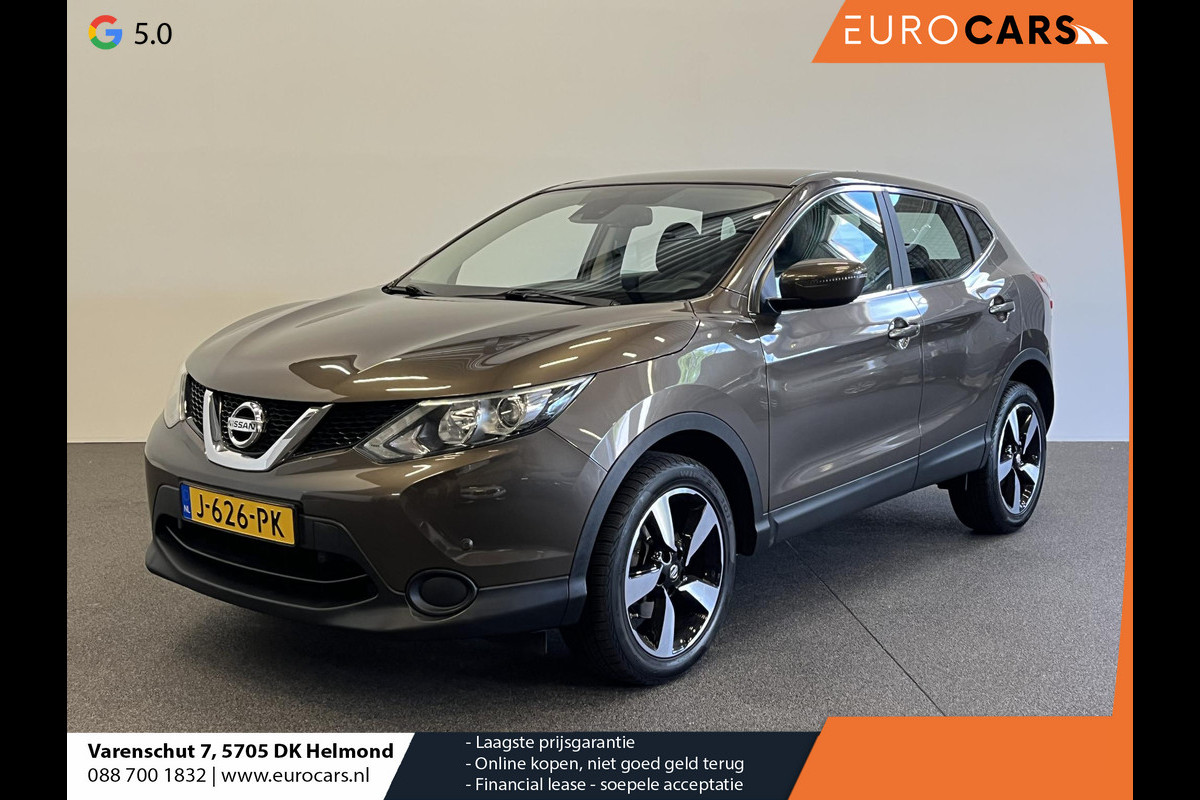 Nissan QASHQAI 1.2 Acenta Airco Cruise Control Parkeersensoren achter Lichtmetalen velgen Nissan QASHQAI 1.2 Acenta Airco Cruise Control Parkeersensoren achter Lichtmetalen velgen