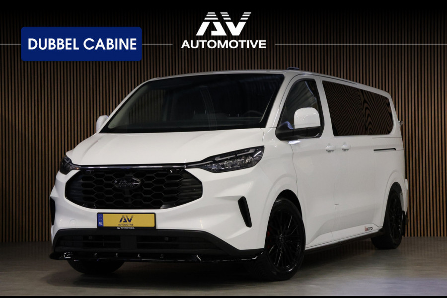 Ford Transit Custom 320 2.0 TDCI 170PK L2H1 DC | L+R Schuifdeur | ACC | Blind Spot | Navigatie | Camera | CarPlay | Lane Assist | Stoelverwarming | Raptor Edition | Trekhaak | 6-Zitter | Verlengde fabrieksgarantie tot 07-2029