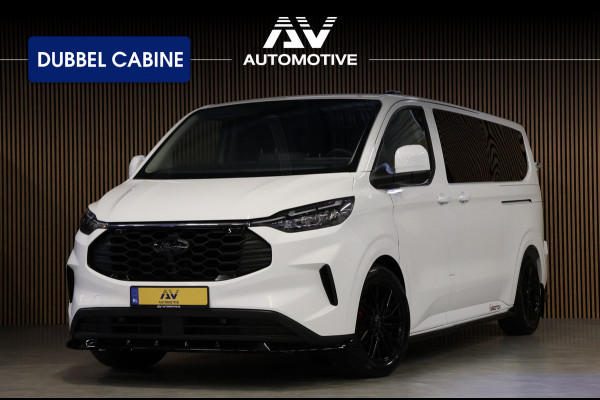 Ford Transit Custom 320 2.0 TDCI 170PK L2H1 DC | L+R Schuifdeur | ACC | Blind Spot | Navigatie | Camera | CarPlay | Lane Assist | Stoelverwarming | Raptor Edition | Trekhaak | 6-Zitter | Verlengde fabrieksgarantie tot 07-2029