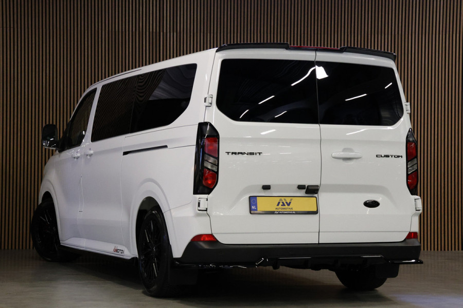 Ford Transit Custom 320 2.0 TDCI 170PK L2H1 DC | L+R Schuifdeur | ACC | Blind Spot | Navigatie | Camera | CarPlay | Lane Assist | Stoelverwarming | Raptor Edition | Trekhaak | 6-Zitter | Verlengde fabrieksgarantie tot 07-2029