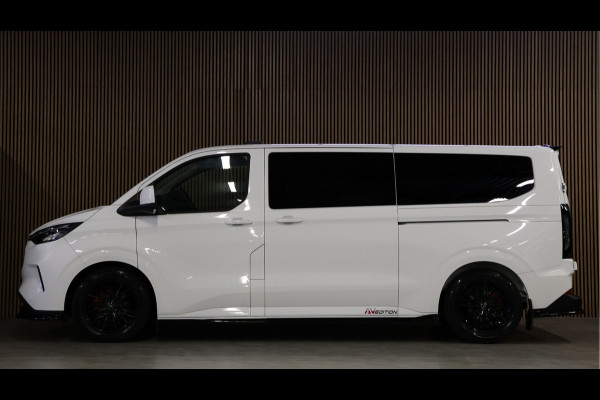 Ford Transit Custom 320 2.0 TDCI 170PK L2H1 DC | L+R Schuifdeur | ACC | Blind Spot | Navigatie | Camera | CarPlay | Lane Assist | Stoelverwarming | Raptor Edition | Trekhaak | 6-Zitter | Verlengde fabrieksgarantie tot 07-2029