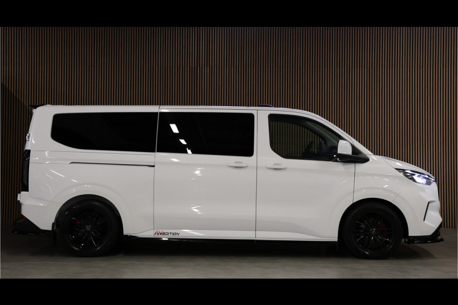 Ford Transit Custom 320 2.0 TDCI 170PK L2H1 DC | L+R Schuifdeur | ACC | Blind Spot | Navigatie | Camera | CarPlay | Lane Assist | Stoelverwarming | Raptor Edition | Trekhaak | 6-Zitter | Verlengde fabrieksgarantie tot 07-2029
