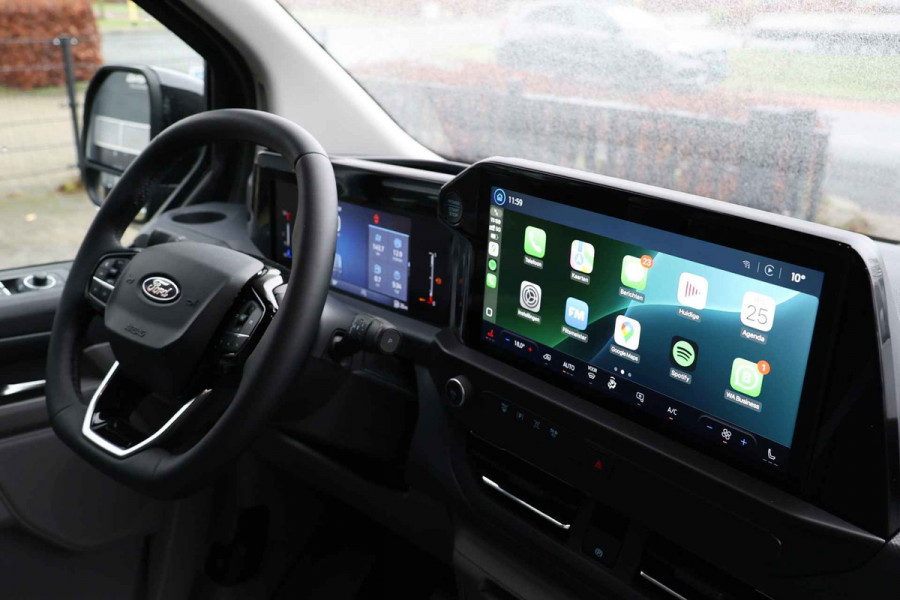 Ford Transit Custom 320 2.0 TDCI 170PK L2H1 DC | L+R Schuifdeur | ACC | Blind Spot | Navigatie | Camera | CarPlay | Lane Assist | Stoelverwarming | Raptor Edition | Trekhaak | 6-Zitter | Verlengde fabrieksgarantie tot 07-2029