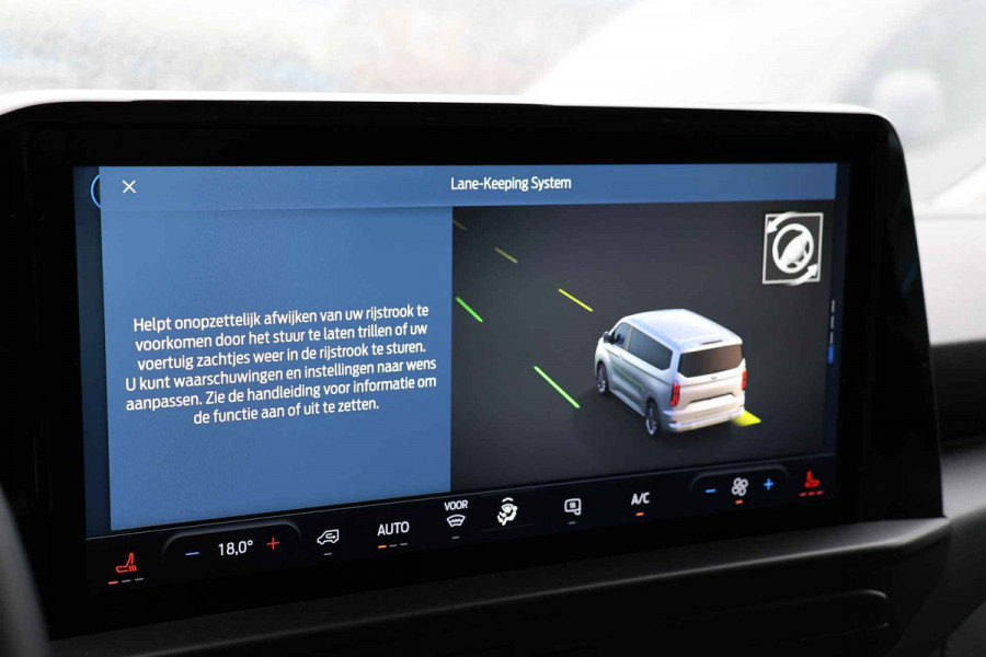 Ford Transit Custom 320 2.0 TDCI 170PK L2H1 DC LIMITED | BPM VRIJ | L+R Schuifdeur | ACC | Blind Spot | Navigatie | Camera | CarPlay | Lane Assist | | Raptor Edition | Trekhaak | Glaslook panelen | 6-Zitter | Dubbel Cabine | MODELJAAR 2025 | Verlengde fabrieksgarantie tot 12-2029