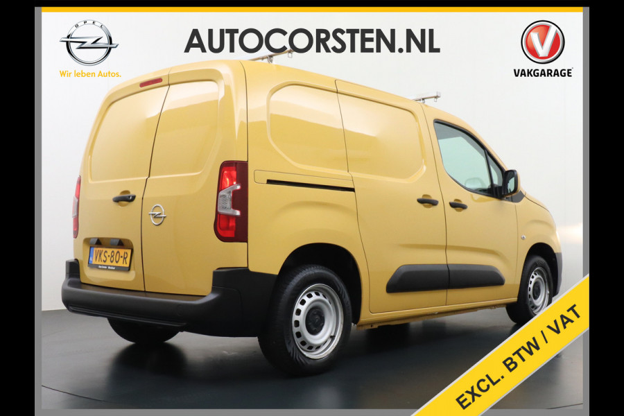 Opel Combo 1.5CDTI EURO6 9x Op voorraad! 3-Persoons Airco Cruise Control Bluetooth Elektr.ramen Elektr.spiegels+Verwarmd Centr.Vergr+ab. L1 Schuifdeur Betonplex vloer Lat om Lat betimmering super nette origineel Nederlands geleverde auto!