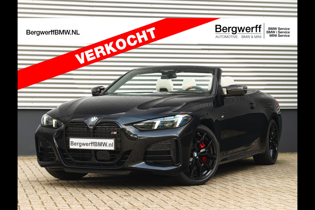 BMW 4 Serie Cabrio M440i xDrive - Individual Leder - Stoelventilatie - Standkachel BMW 4 Serie Cabrio M440i xDrive - Individual Leder - Stoelventilatie - Standkachel