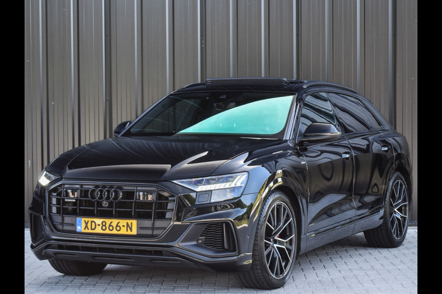 Audi Q8 50 TDI QUATTRO PRO LINE S | PANORAMADAK | MEMORY SEATS | 360 CAMERA | KEYLESS | BANG&OLUFSEN | ADAPTIVE CRUISE | TREKHAAK | AMBI