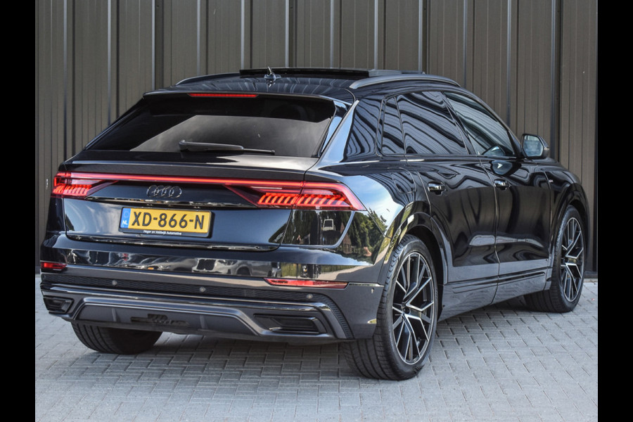 Audi Q8 50 TDI QUATTRO PRO LINE S | PANORAMADAK | MEMORY SEATS | 360 CAMERA | KEYLESS | BANG&OLUFSEN | ADAPTIVE CRUISE | TREKHAAK | AMBI
