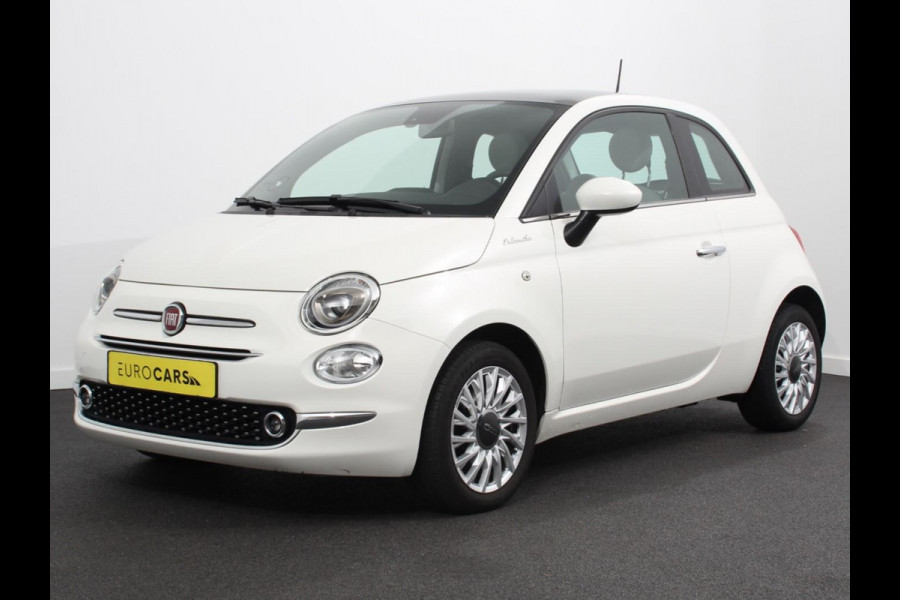 Fiat 500 1.0 Hybrid Dolcevita Parkeersensor achter Climate control Radio Panoramadak Cruise control