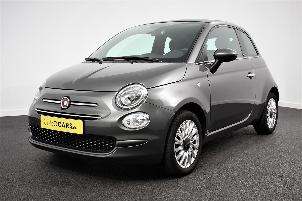 Fiat 500C 1.2 Lounge Navigatie Apple Carplay/Android Auto Climate Control Cruise Control Parkeersensoren Achter Lichtmetalen Velgen Fiat 500C 1.2 Lounge Navigatie Apple Carplay/Android Auto Climate Control Cruise Control Parkeersensoren Achter Lichtmetalen Velgen