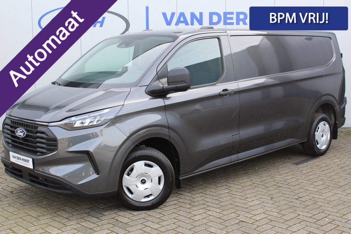 Ford Transit Custom 320 2.0-136pk TDCI L2H1 ´Trend´ AUTOMAAT ! Overtuig u van de rijkwaliteiten van dit nieuwe model Ford Transit Custom i.c.m. automatische versn. bak. Camera, LED koplampen, Cruise Control, Aut. Airco, App Connect, Winterpack Ford Transit Custom 320 2.0-136pk TDCI L2H1 ´Trend´ AUTOMAAT ! Overtuig u van de rijkwaliteiten van dit nieuwe model Ford Transit Custom i.c.m. automatische versn. bak. Camera, LED koplampen, Cruise Control, Aut. Airco, App Connect, Winterpack