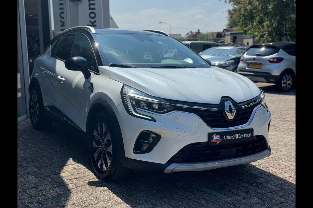 Renault Captur 1.6 E-Tech full hybrid 145 techno Groot navi / Camera / Virtual cockpit / P-sensoren / Lage km stand! Renault Captur 1.6 E-Tech full hybrid 145 techno Groot navi / Camera / Virtual cockpit / P-sensoren / Lage km stand!
