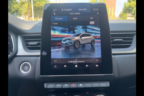 Renault Captur 1.6 E-Tech full hybrid 145 techno Groot navi / Camera / Virtual cockpit / P-sensoren / Lage km stand!